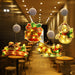 Festive LED Window Hanging Lights - Christmas Decorative Lights for Windows