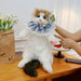 Unique Calico Cat Plush Backpack – Cute Toy and Functional Bag Combo