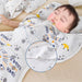 Printed Anti-Kick Baby Sleeping Bag – Soft Cotton Wearable Blanket Sack