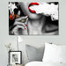 Abstract Portrait Canvas Wall Art – Modern Creative Home Decor