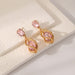 Light Luxury Creative Fashionable Emerald Women's Earrings Jewelry
