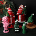 Cartoon Santa Claus Candle Mold Christmas Decorative Ornaments