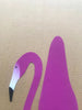 Swirl Bird Flamingo Beach Backyard Creative Party Decoration (4 Pieces Set)
