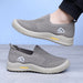 Men's Outdoor Thick-Soled Breathable Sneakers with Soft Comfort Soles