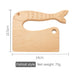 Children's Wooden Vegetable Fruit Cutting Knife Solid Wood Toy Knife