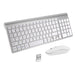 Advanced 2.4G Wireless Keyboard and Mouse Kit with Compact Design for Efficient Typing and Navigation