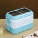 Stainless Steel Lunch Box Heating Insulation Multi-Layer Microwave Lunch Box