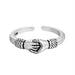 Women's Joint Ring Two Hands Embrace Ring Jewelry Opening Ring