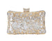 Women's Diamond-Inlay Dinner Bag – Elegant Banquet Handbag for Formal Events