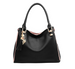 New Fashionable Simple Women's Bag Large Capacity PU Leather Handbag