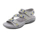Women’s Printed Velcro Sports Sandals in Plus Sizes for Summer Wear