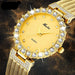 Women's Luxury Waterproof Watch – Elegant Diamond Bracelet Quartz Wristwatch