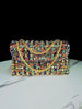 Rhinestone Evening Handbag - Women’s Sparkling Crossbody Bag for Banquets