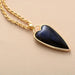 Handmade Heart-Shaped Copper Necklace With Labradorite For Women’s Jewelry Collection
