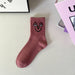 Men's Mid Length Soft Comfortable Home Socks Sweat Absorbing Odor Resistant Socks