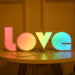 LED Love String Lights - Valentine’s Day Decorative Lights with Romantic Designs