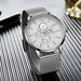 Stylish Men's Waterproof Wristwatch – Ultra-Thin Steel Design