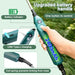 2400mAh High-Pressure Electric Garden Sprayer with 3 Adjustable Nozzles