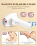 Handheld IPL Hair Removal Device with Replaceable Head and Ice Cooling Feature
