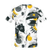 Men's All Over Print Crew Neck T-Shirt With Vibrant Graphic Design