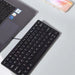 USB Wired Chocolate Mini Keyboard for Desktop Laptop Silent Typing