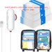 Compact Vacuum Compression Power Pump with Lightweight Travel Bag