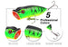 5PCS/Set Multi-Colored Fishing Lures – High-Quality Artificial Baits