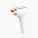 Handheld IPL Hair Removal Device with Replaceable Head and Ice Cooling Feature