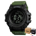 Outdoor Digital Sports Watch with Compass & Altimeter Men's Wristwatch