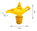 Creative Silicone Aladdin Lamp Wine Pourer And Oil Nozzle With Leak-Proof Spiral Plug