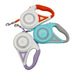 Glowing Dog Leash – Automatic Retractable LED Pet Leash for Night Walks