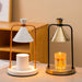 Retro Dimmable Candle Melting Desk Lamp – Wax Warmer & Night Light