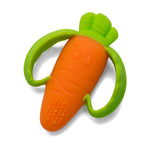 Silicone Carrot Teether – Soft Gum Massager for Children