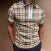 5. Men’s Polo Shirt with Short Sleeves and Casual Lapel Collar Design