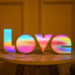 LED Love String Lights - Valentine’s Day Decorative Lights with Romantic Designs