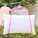Multifunctional Windproof Pillow Drying Rack for Balcony & Home Storage