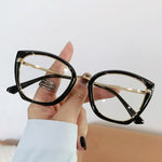 Cat Eyeglasses Women Trendy Fashionable Frame Anti Blue Light Glasses