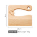 Children's Wooden Vegetable Fruit Cutting Knife Solid Wood Toy Knife