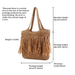 Handwoven Tassel Crossbody Bag – Resort-Inspired Spacious Shoulder Tote