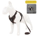Reflective Breathable Dog Harness – Vest-Style Pet Leash with Adjustable Fit