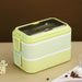 Stainless Steel Lunch Box Heating Insulation Multi-Layer Microwave Lunch Box
