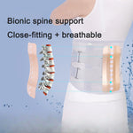 Self-Heating Steel Plate Waist Support Belt with Breathable Design