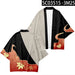 Anime Peripheral Clothes Haori Kimono Cloak Men's Fashion T-Shirt