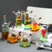 Dual-Layer Glass Kitchen Oil and Vinegar Bottle with Sealed Design