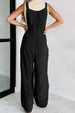 Sleeveless Shoulder Strap Jumpsuit For Women With Elegant And Relaxed Styling