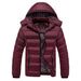 Men's Winter Jacket Warm Thick Thermal Parkas Casual Coat Jacket