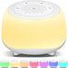 Portable White Noise Machine with Night Light and Baby Sleep Speaker