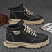 Men’s Autumn High Top Martin Boots – Casual, Versatile Workwear Shoes