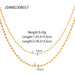 Women's 18K Gold-Plated Beaded Necklace with Lobster Closure – Elegant Jewelry Piece