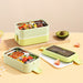 Stainless Steel Lunch Box Heating Insulation Multi-Layer Microwave Lunch Box